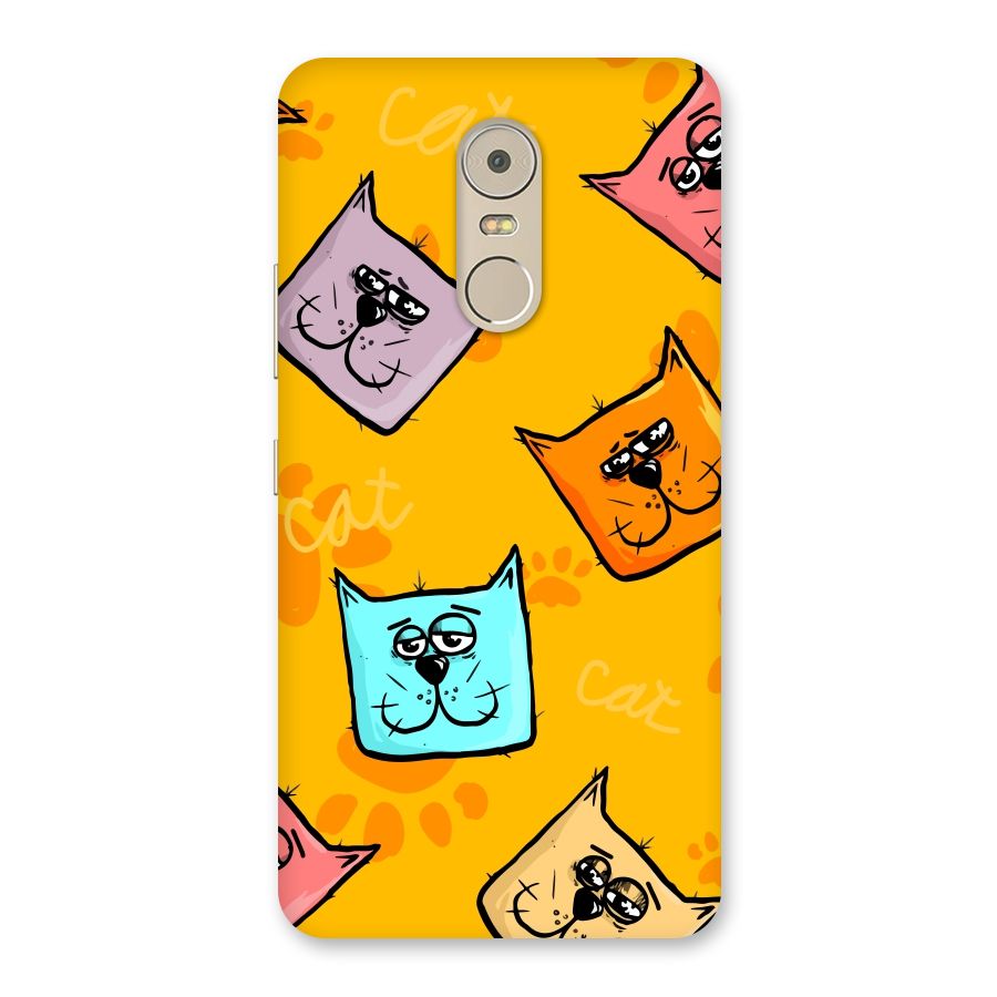 Cute Cat Pattern Back Case for Lenovo K6 Note