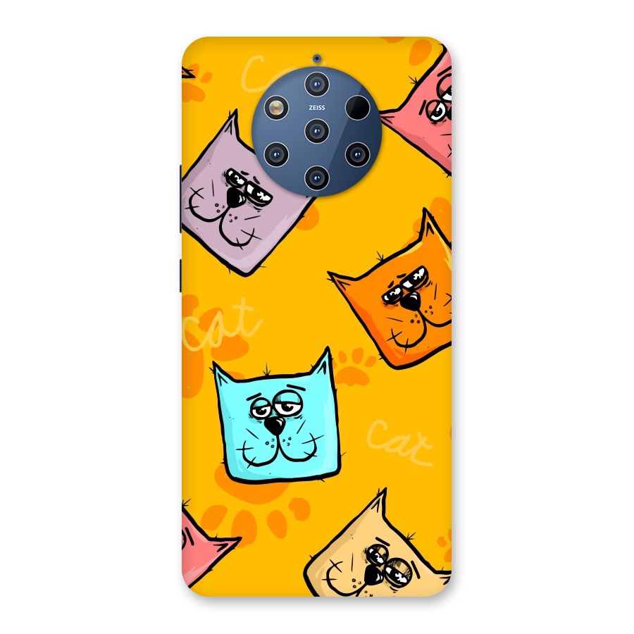 Cute Cat Pattern Back Case for Nokia 9 PureView