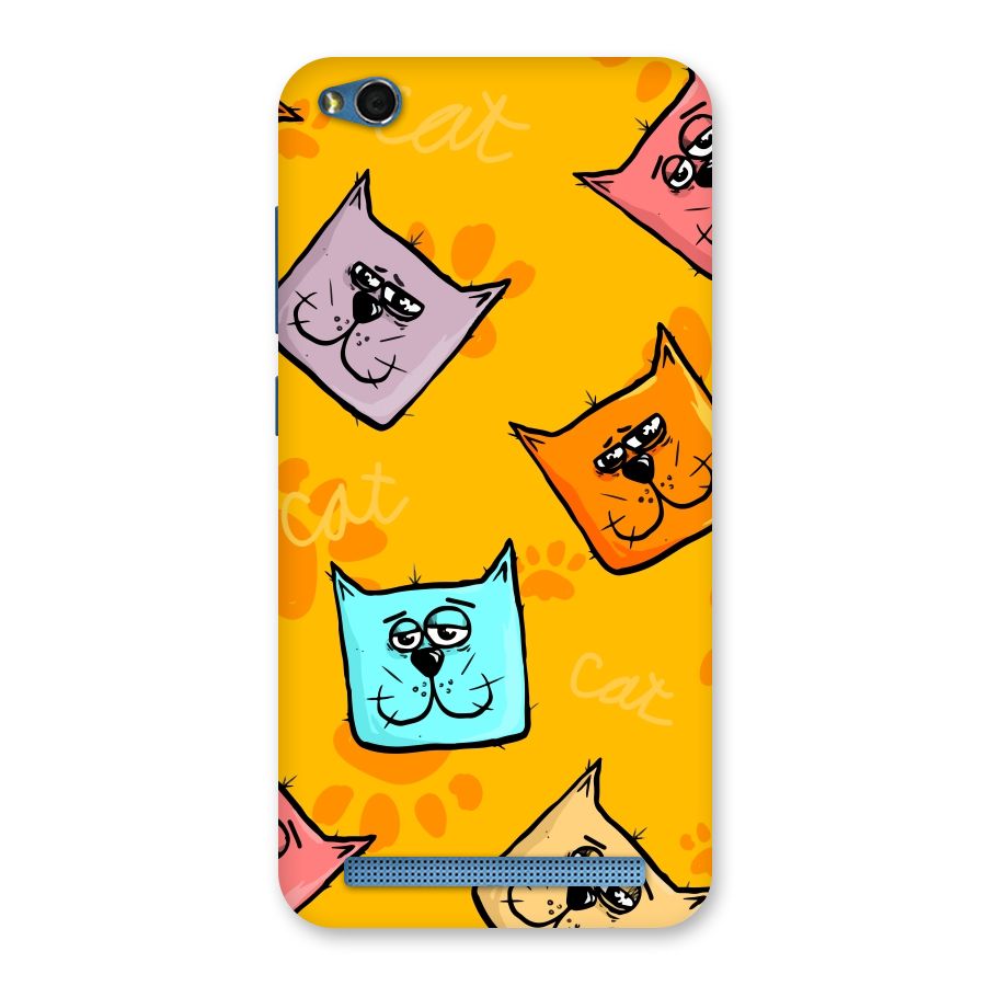 Cute Cat Pattern Back Case for Redmi 5A