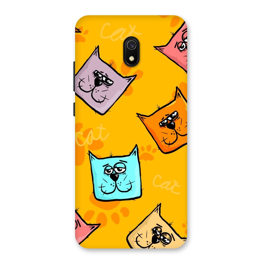Cute Cat Pattern Back Case for Redmi 8A