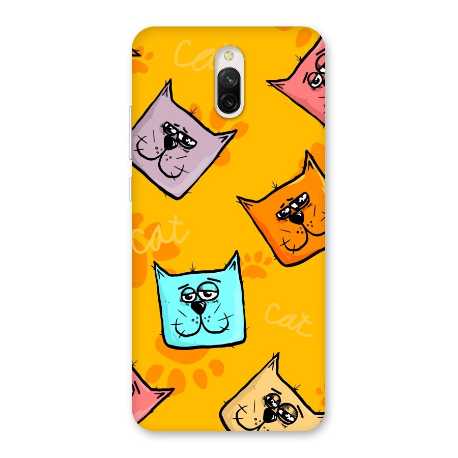 Cute Cat Pattern Back Case for Redmi 8A Dual