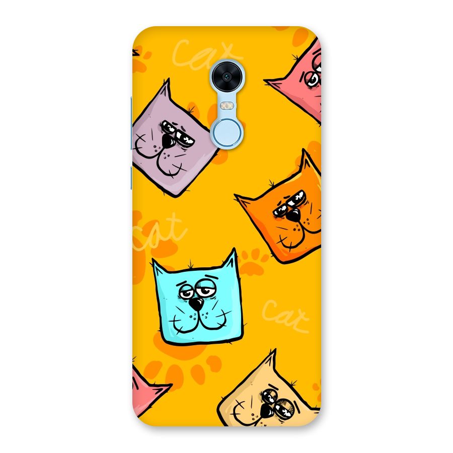 Cute Cat Pattern Back Case for Redmi Note 5
