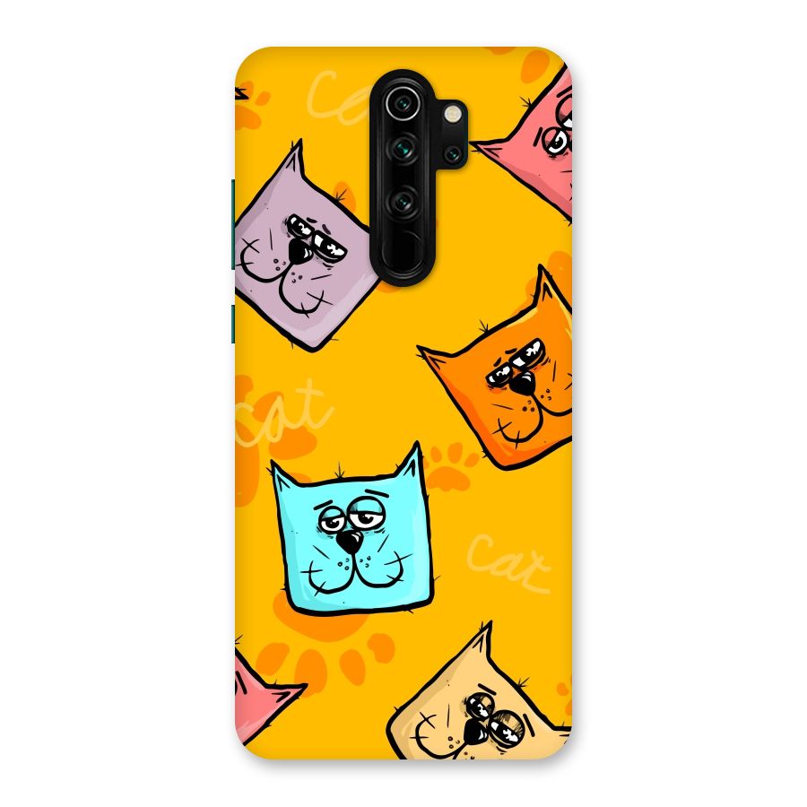 Cute Cat Pattern Back Case for Redmi Note 8 Pro