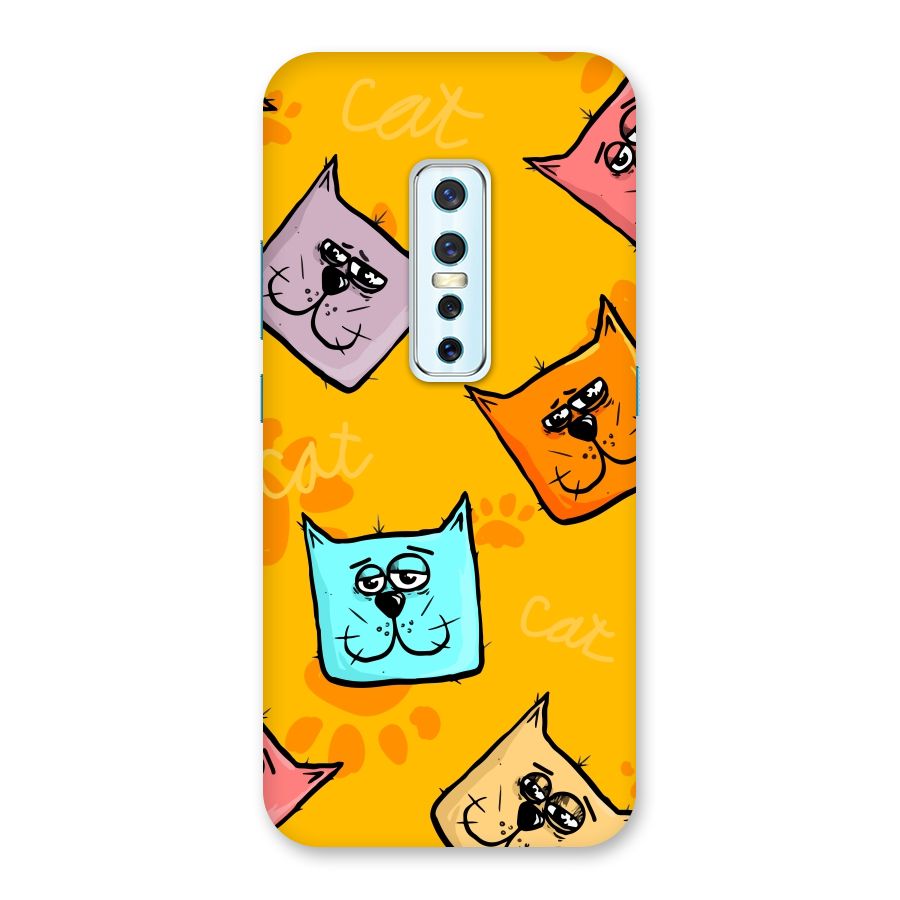 Cute Cat Pattern Back Case for Vivo V17 Pro