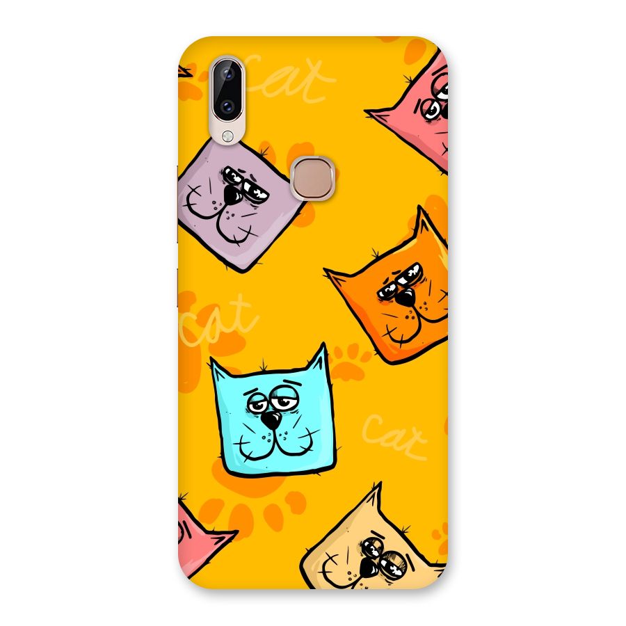Cute Cat Pattern Back Case for Vivo Y83 Pro