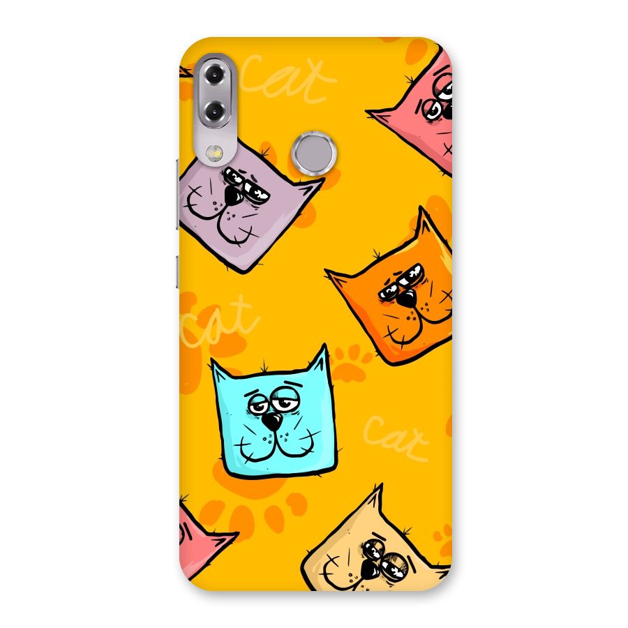 Cute Cat Pattern Back Case for Zenfone 5Z