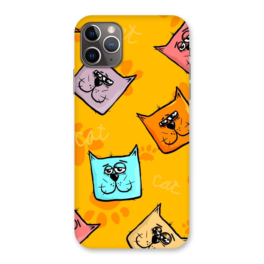 Cute Cat Pattern Back Case for iPhone 11 Pro Max