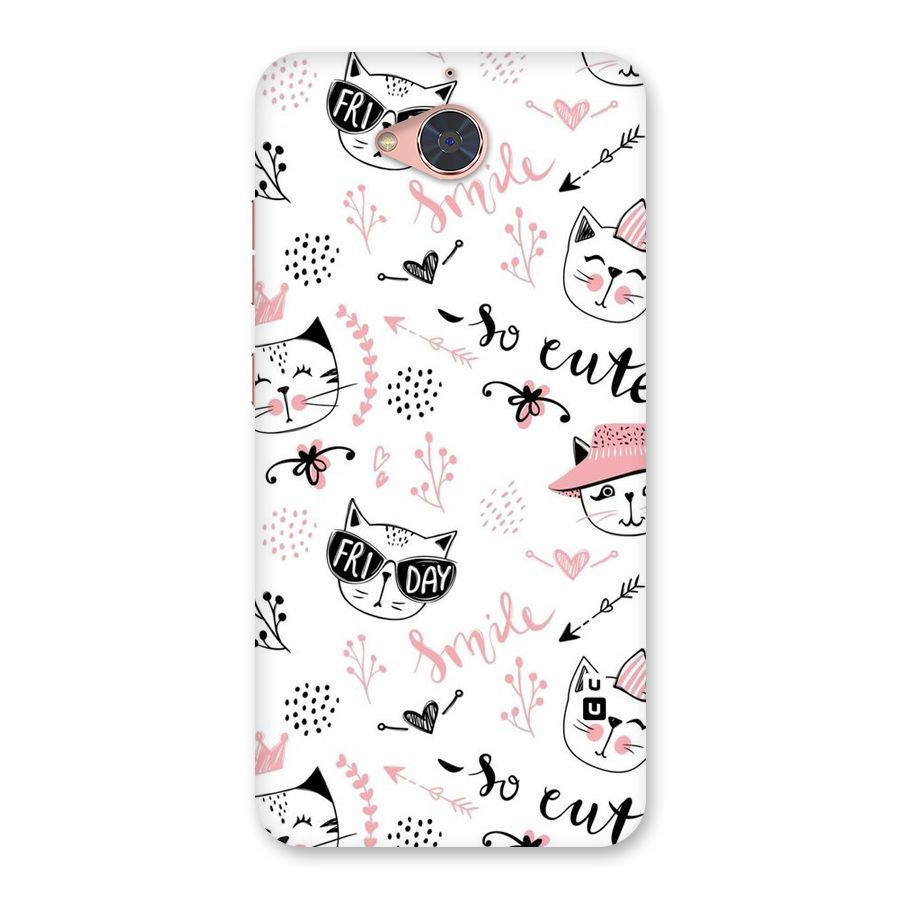 Cute Cat Swag Back Case for Gionee S6 Pro