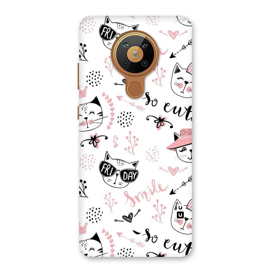 Cute Cat Swag Back Case for Nokia 5.3