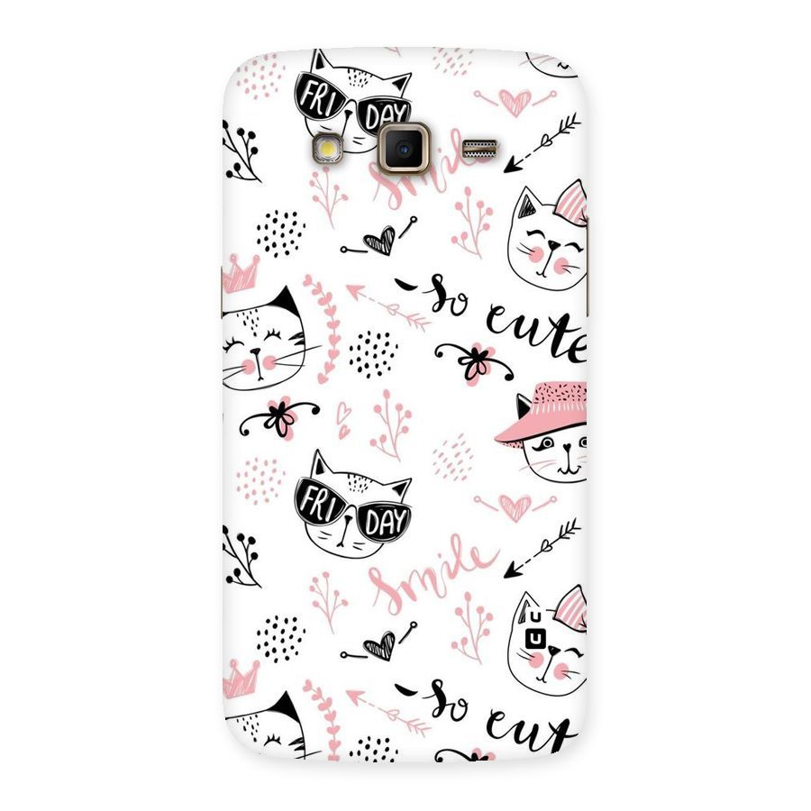 Cute Cat Swag Back Case for Samsung Galaxy Grand 2