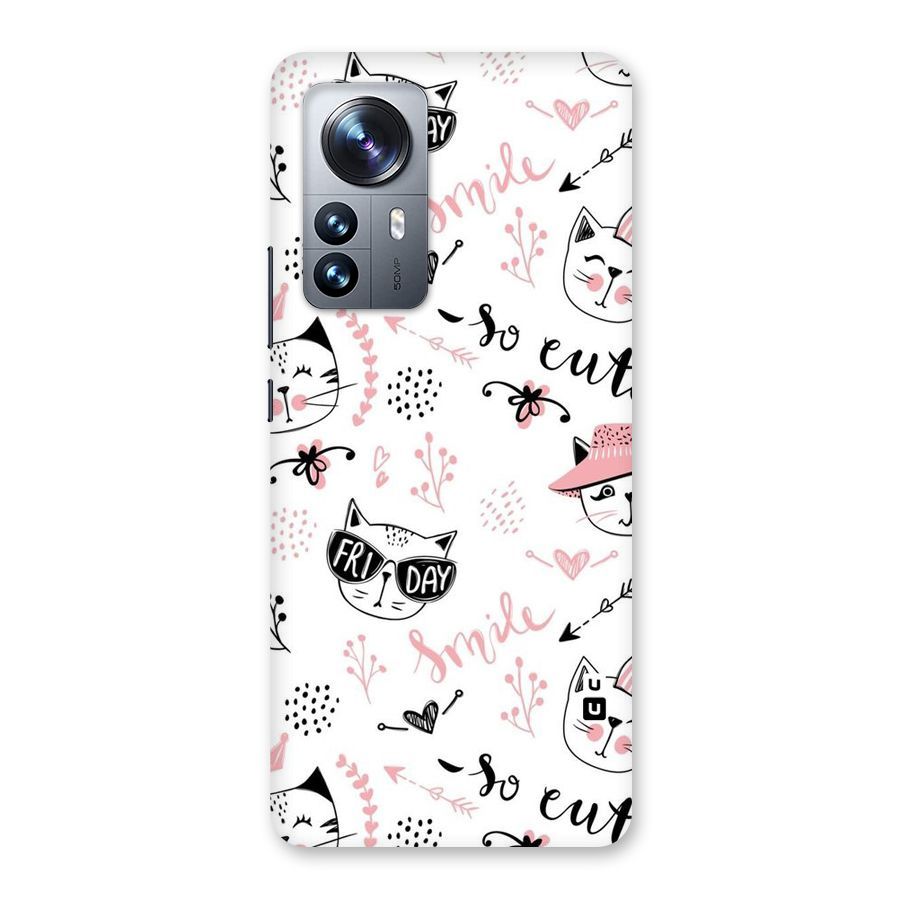Cute Cat Swag Back Case for Xiaomi 12 Pro