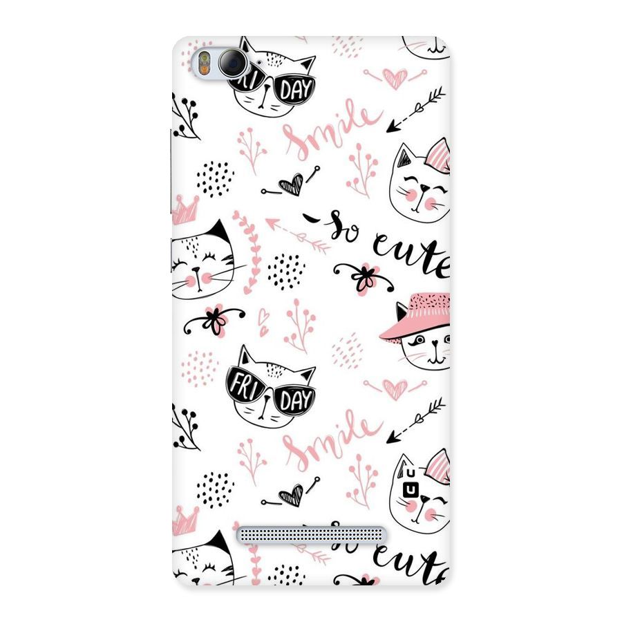 Cute Cat Swag Back Case for Xiaomi Mi4i