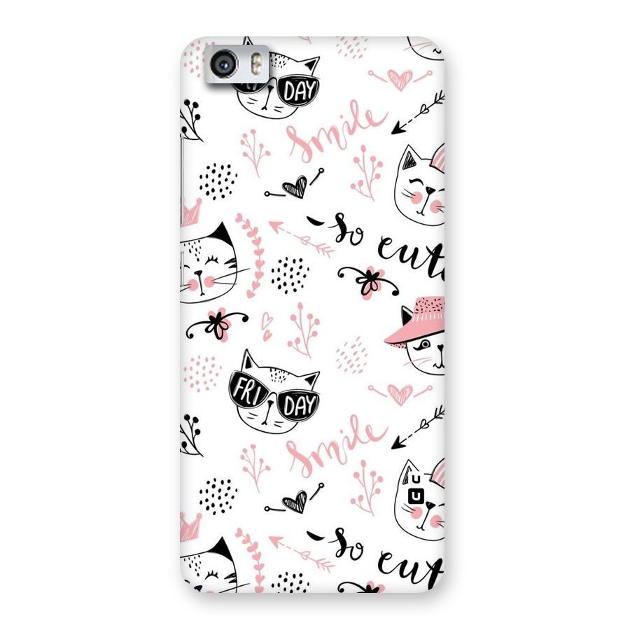 Cute Cat Swag Back Case for Xiaomi Redmi Mi5