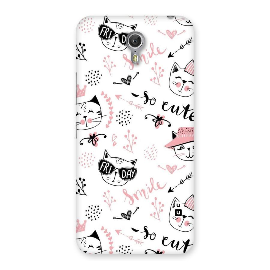 Cute Cat Swag Back Case for Zuk Z1
