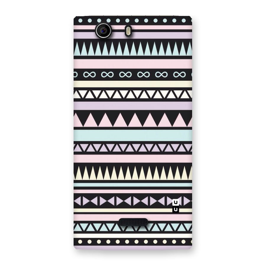 Cute Chev Pattern Back Case for Canvas Nitro 2 E311