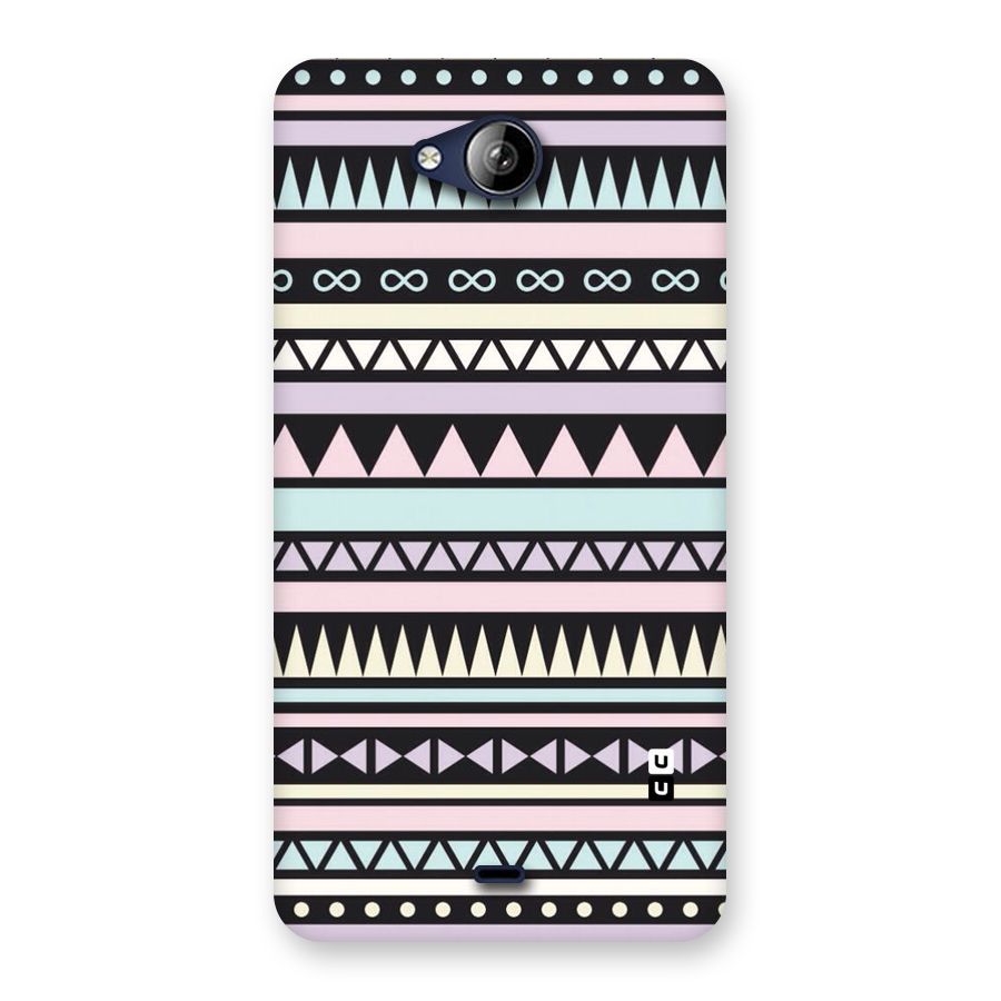 Cute Chev Pattern Back Case for Canvas Play Q355