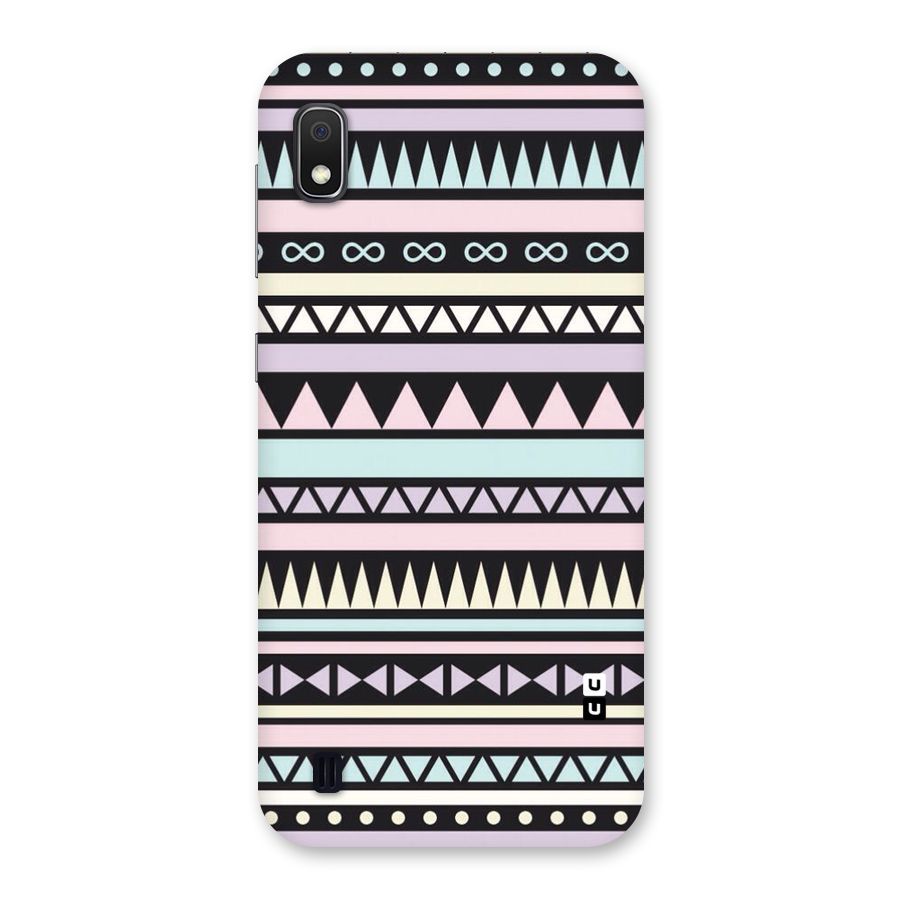Cute Chev Pattern Back Case for Galaxy A10