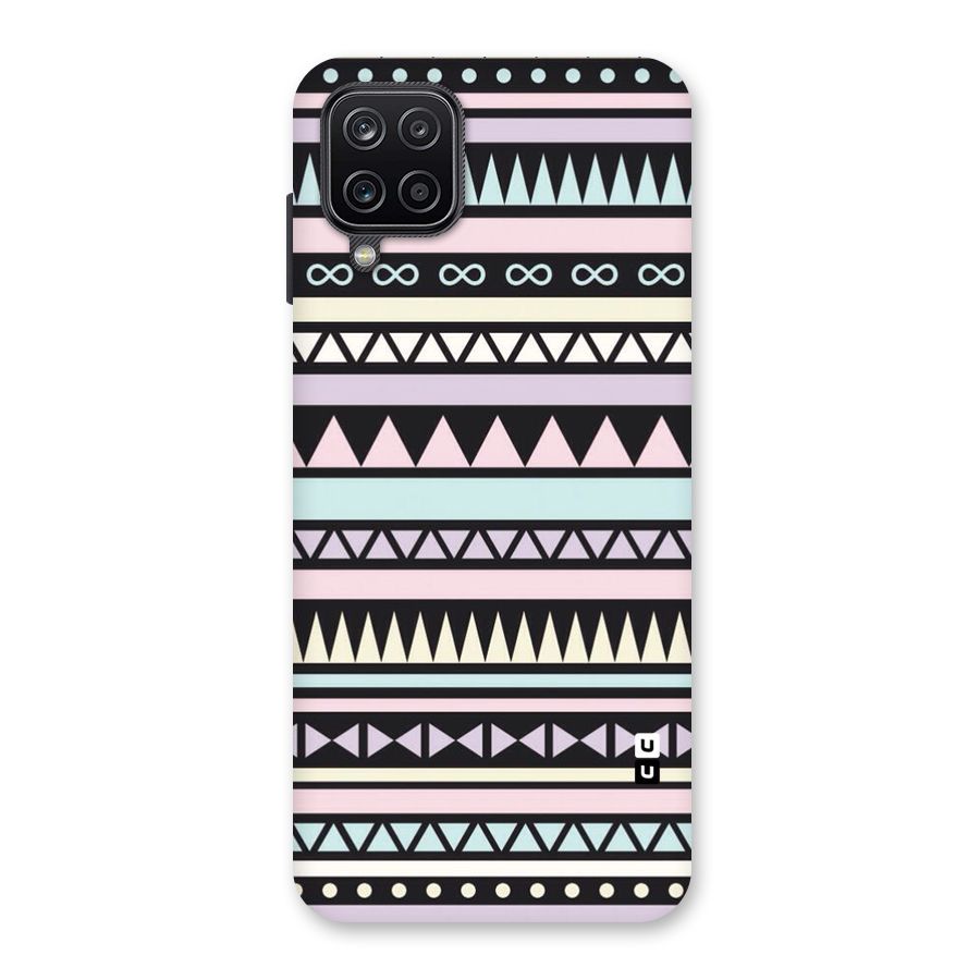 Cute Chev Pattern Back Case for Galaxy A12