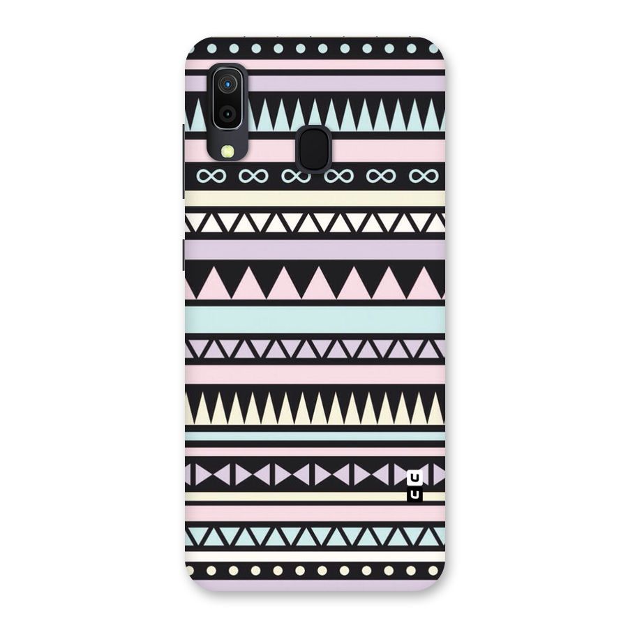 Cute Chev Pattern Back Case for Galaxy A30