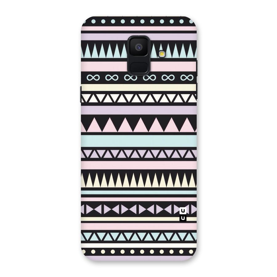 Cute Chev Pattern Back Case for Galaxy A6 (2018)