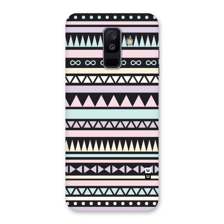 Cute Chev Pattern Back Case for Galaxy A6 Plus