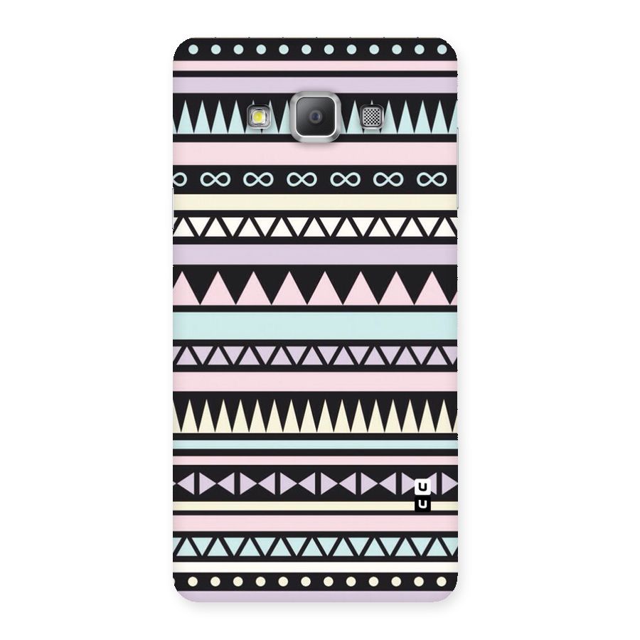 Cute Chev Pattern Back Case for Galaxy A7