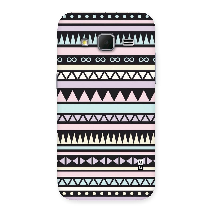 Cute Chev Pattern Back Case for Galaxy Core Prime
