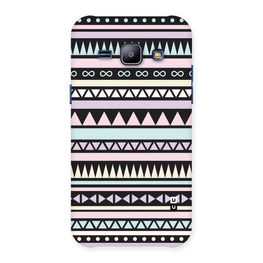 Cute Chev Pattern Back Case for Galaxy J1