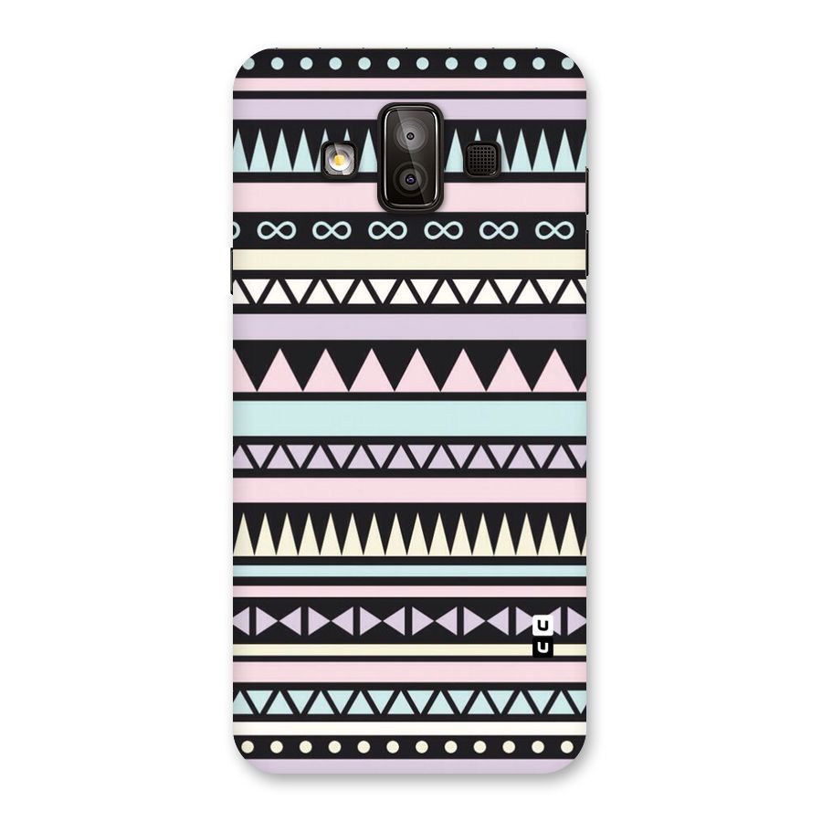 Cute Chev Pattern Back Case for Galaxy J7 Duo