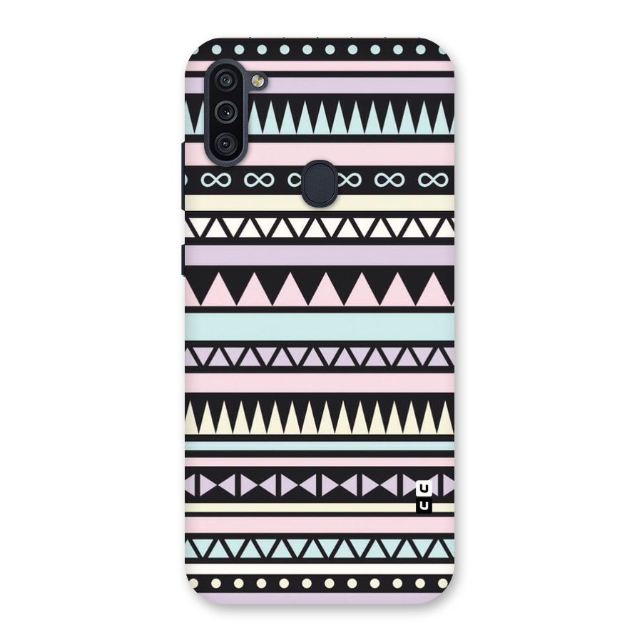 Cute Chev Pattern Back Case for Galaxy M11