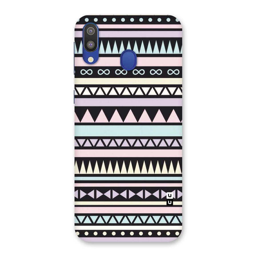 Cute Chev Pattern Back Case for Galaxy M20
