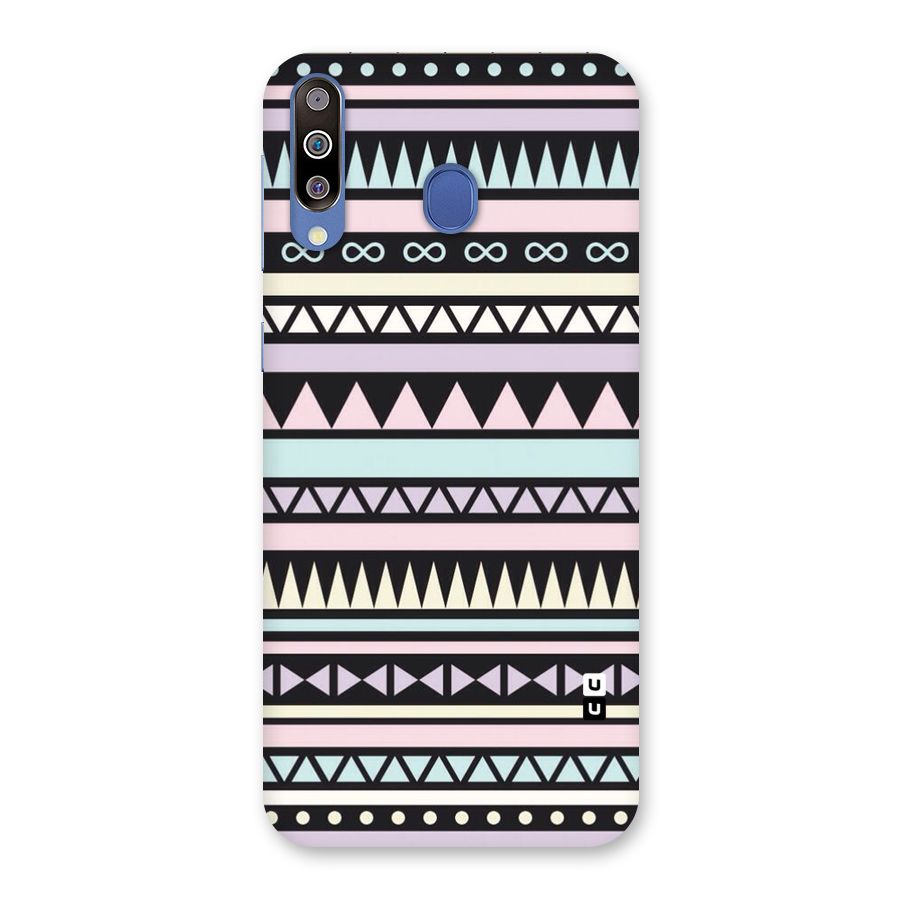 Cute Chev Pattern Back Case for Galaxy M30