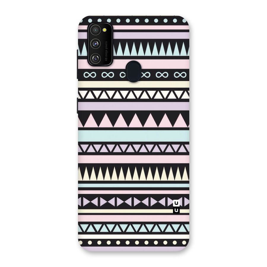 Cute Chev Pattern Back Case for Galaxy M30s