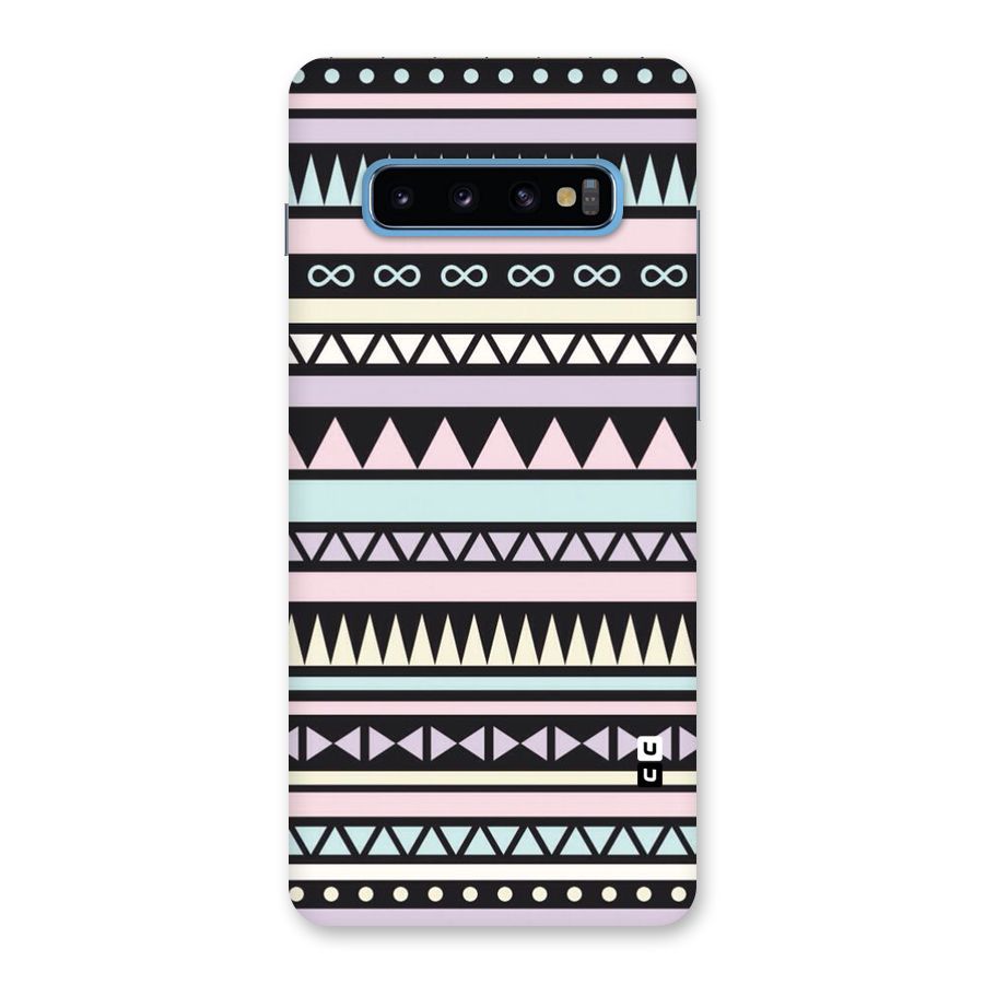 Cute Chev Pattern Back Case for Galaxy S10 Plus