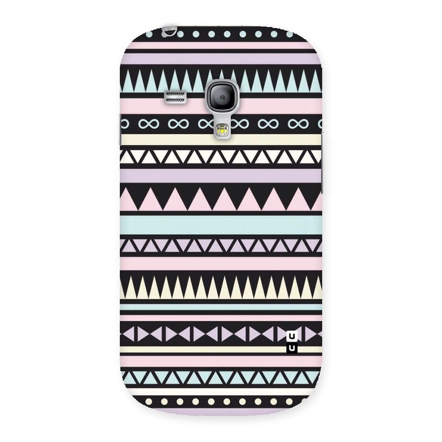 Cute Chev Pattern Back Case for Galaxy S3 Mini