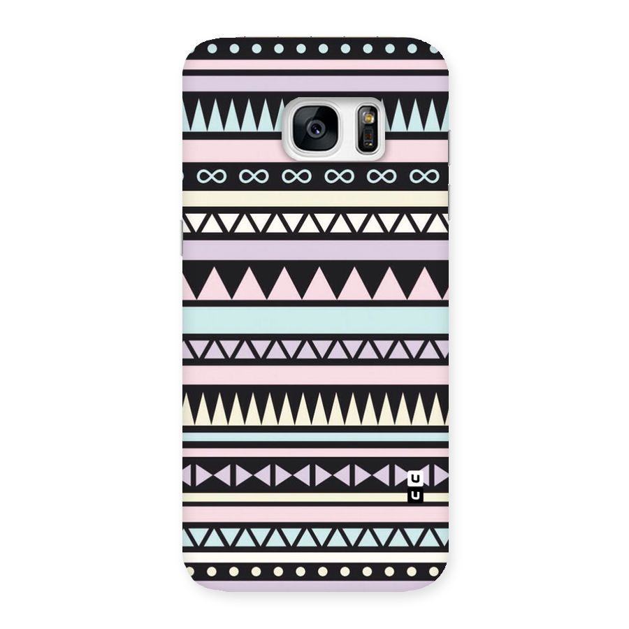 Cute Chev Pattern Back Case for Galaxy S7 Edge