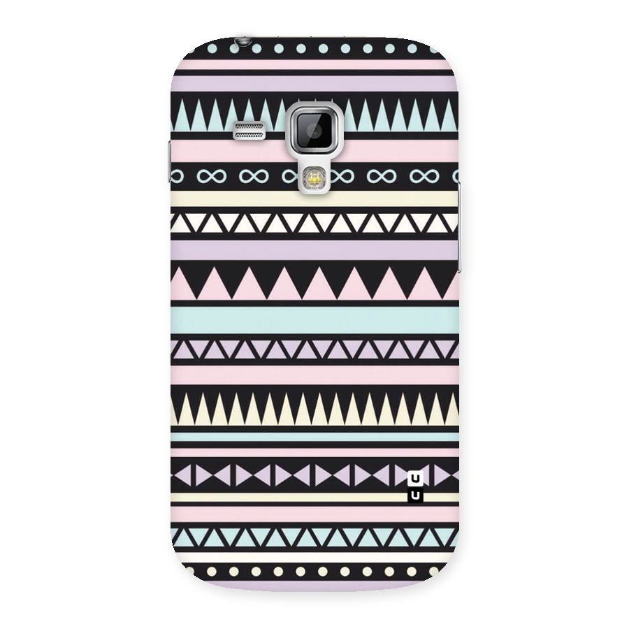 Cute Chev Pattern Back Case for Galaxy S Duos