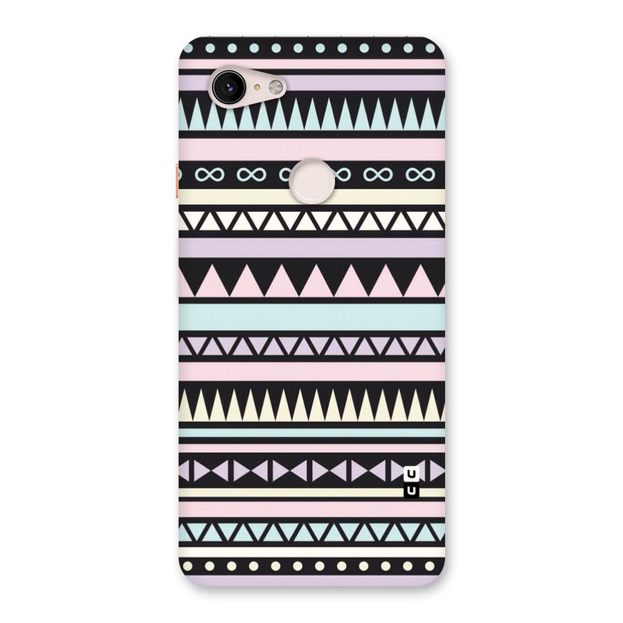 Cute Chev Pattern Back Case for Google Pixel 3 XL