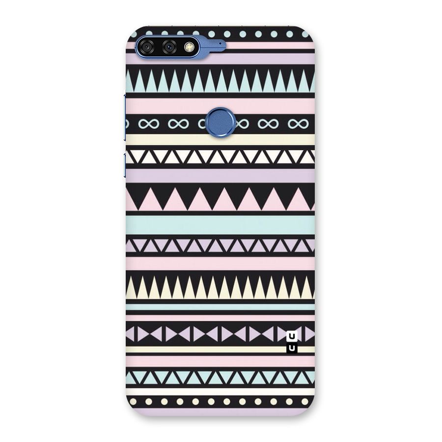 Cute Chev Pattern Back Case for Honor 7C