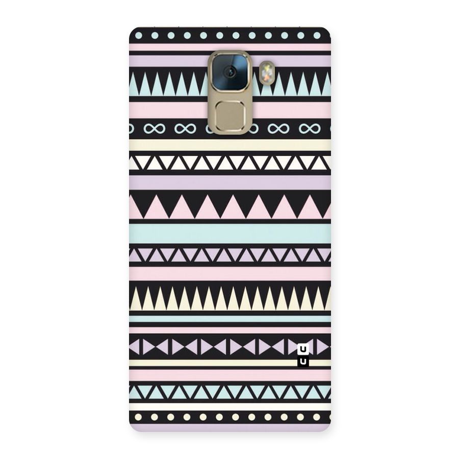 Cute Chev Pattern Back Case for Huawei Honor 7