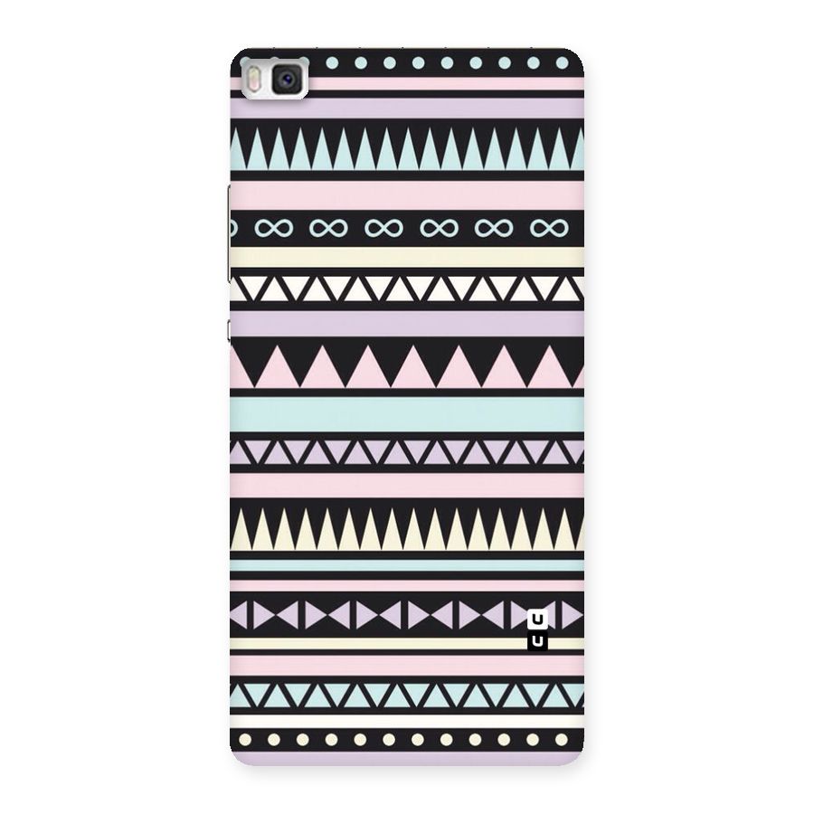 Cute Chev Pattern Back Case for Huawei P8