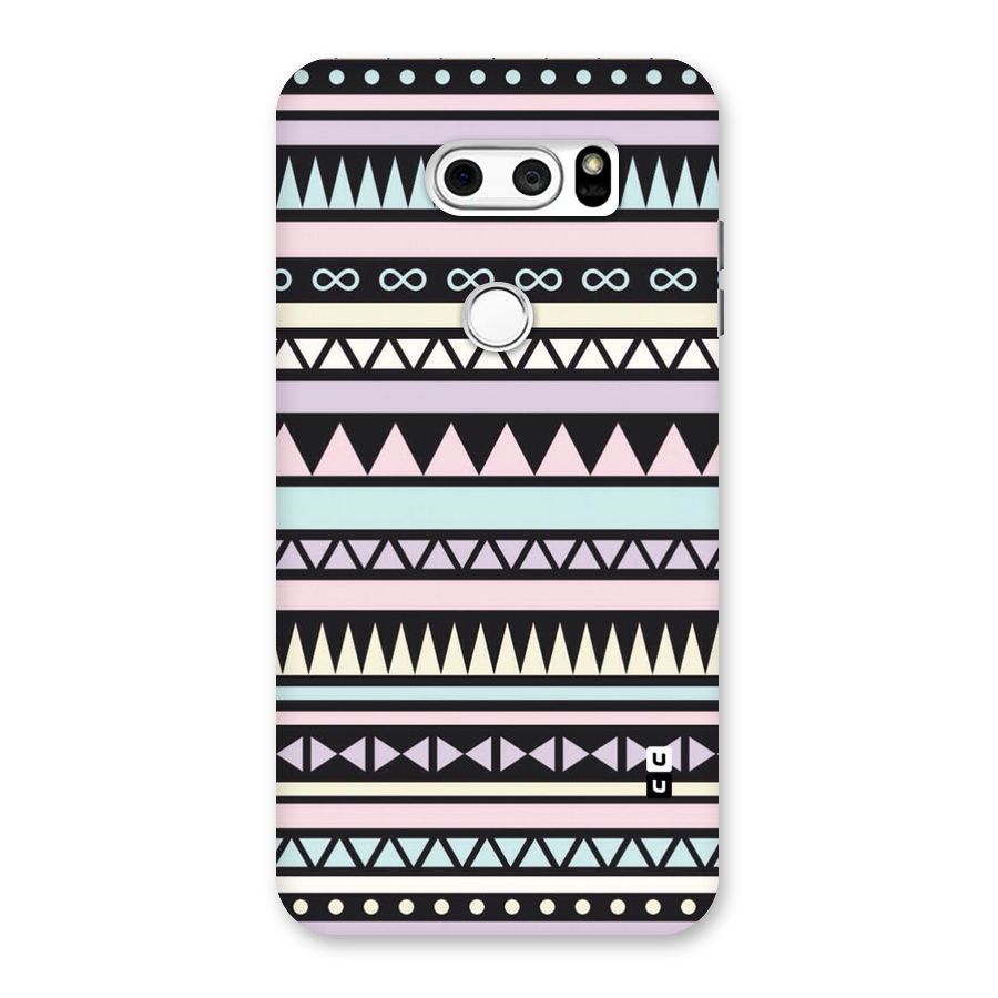 Cute Chev Pattern Back Case for LG V30