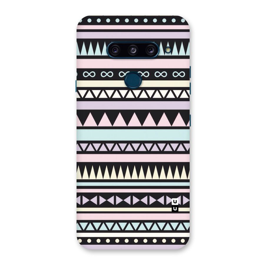 Cute Chev Pattern Back Case for LG  V40 ThinQ