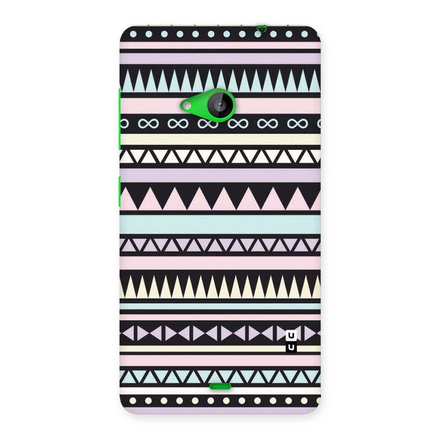 Cute Chev Pattern Back Case for Lumia 535