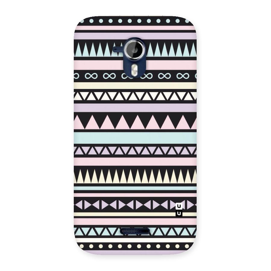 Cute Chev Pattern Back Case for Micromax Canvas Magnus A117