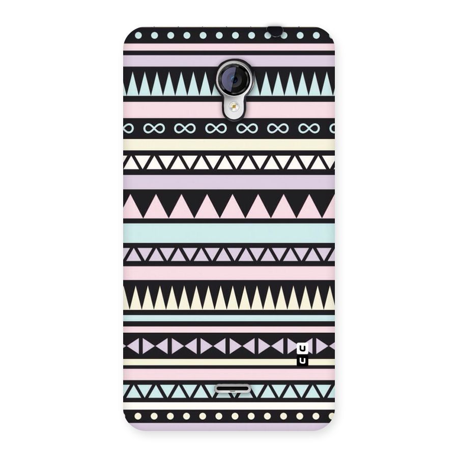 Cute Chev Pattern Back Case for Micromax Unite 2 A106