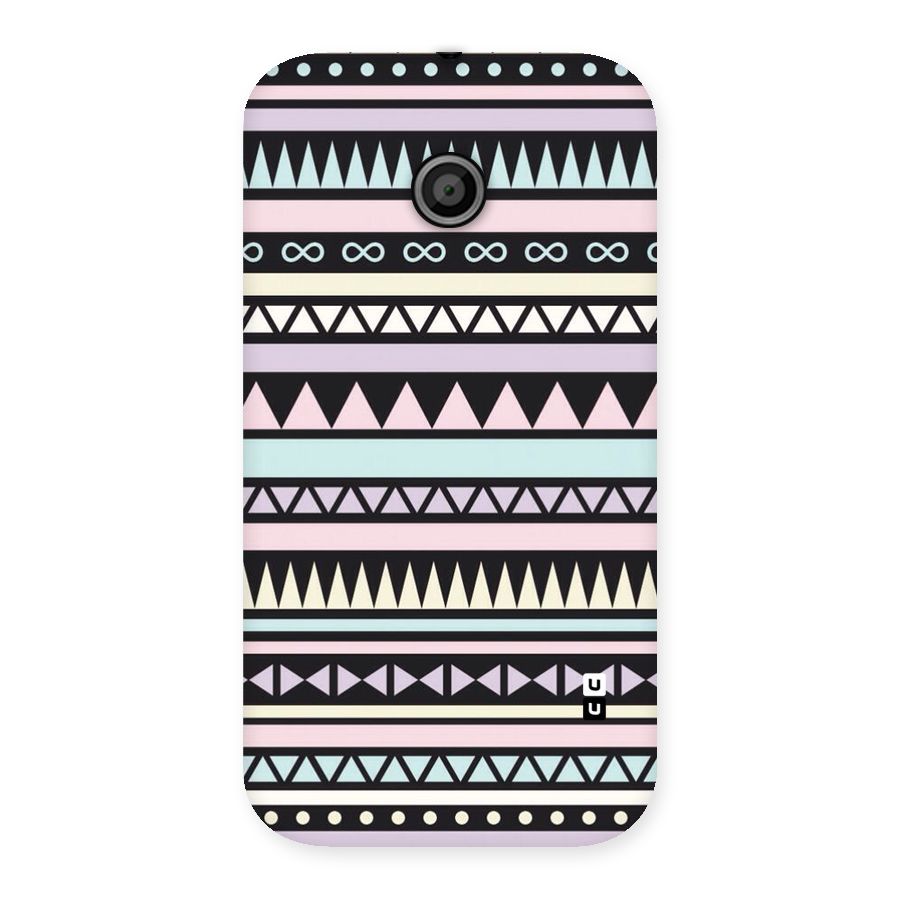 Cute Chev Pattern Back Case for Moto E
