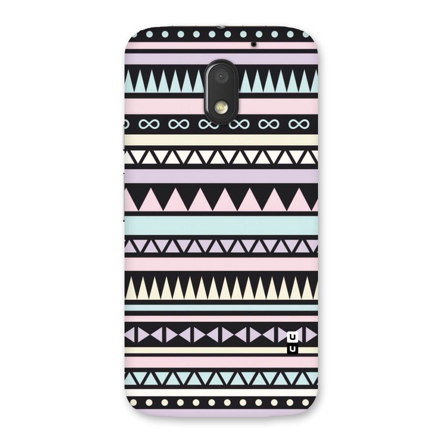 Cute Chev Pattern Back Case for Moto E3 Power