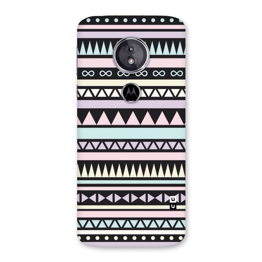 Cute Chev Pattern Back Case for Moto E5