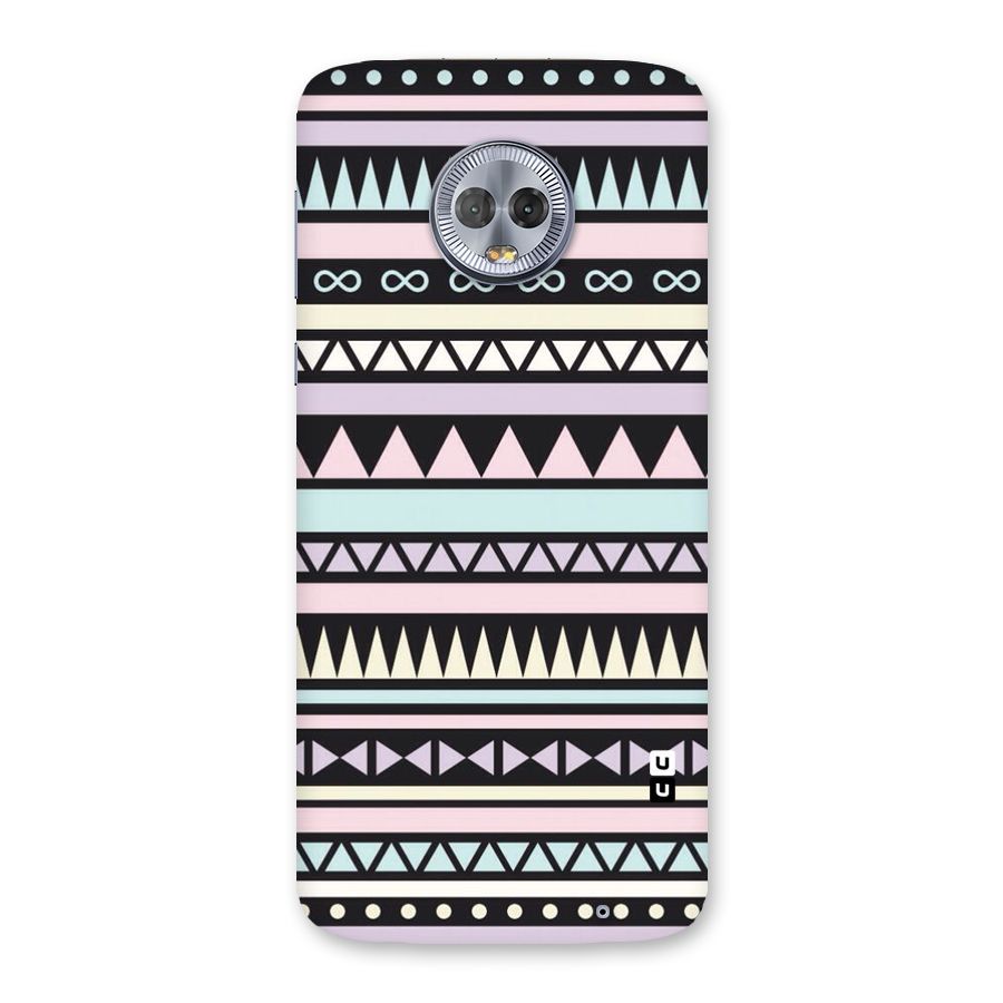 Cute Chev Pattern Back Case for Moto G6 Plus
